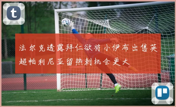 法尔克透露拜仁欲将小伊布出售英超帕利尼亚留热刺机会更大
