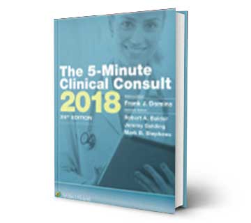 The 5Minute Clinical Consult 2018 Reference Book